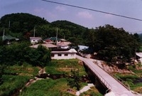 북이면 모현리 마을전경