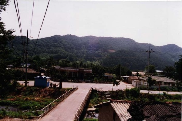 북이면 모현리 마을전경