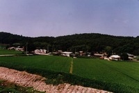 북이면 모현리 마을전경