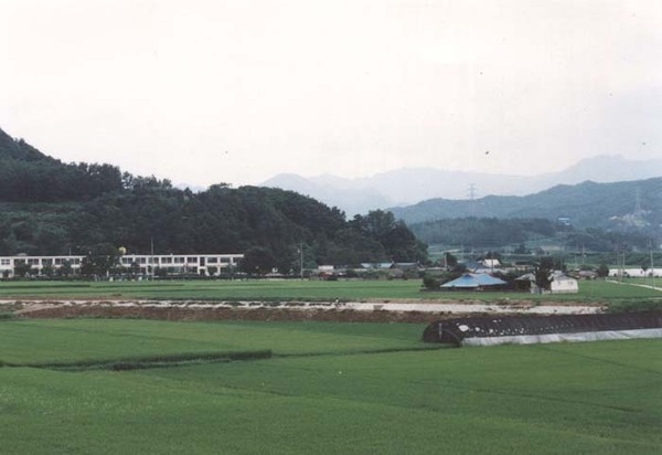 북일면 오산리 마을전경