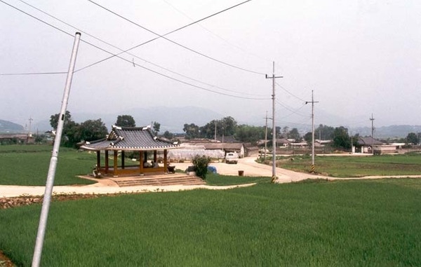 삼서면 수해리 마을전경
