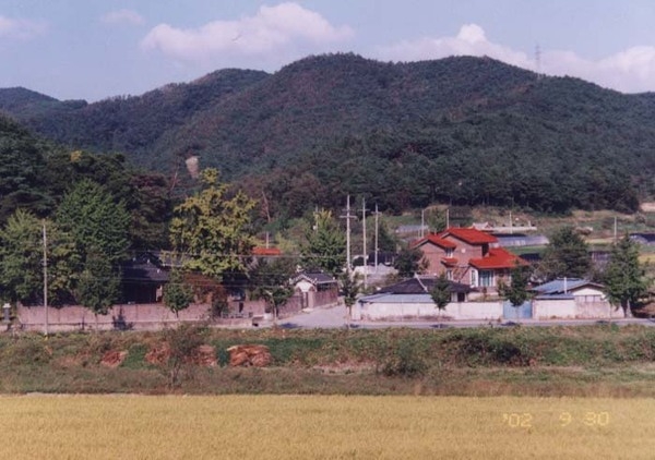 삼계면 내계리 마을전경
