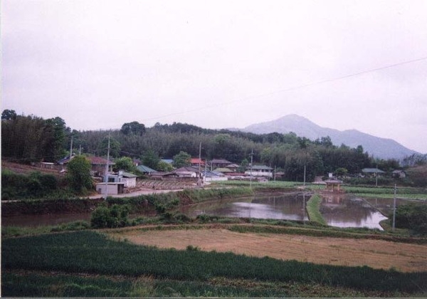 삼계면 발산리 마을전경
