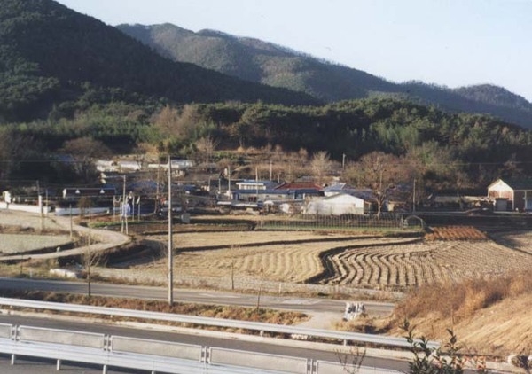 삼계면 발산리 마을전경