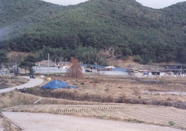 삼계면 발산리 마을전경