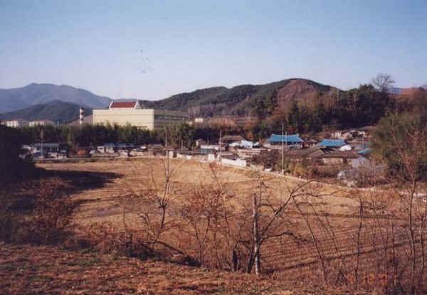 삼계면 사창리 마을전경