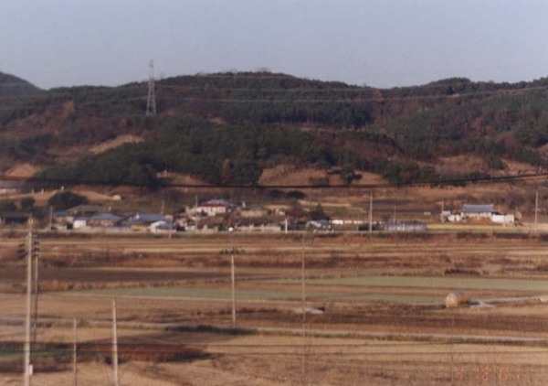 삼계면 수옥리 마을전경