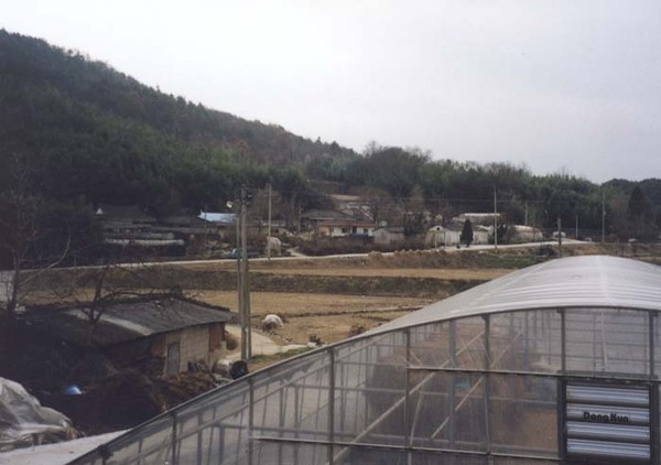 삼계면 수산리 마을전경