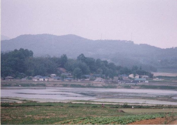 삼계면 주산리 마을전경