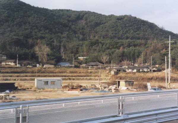 삼계면 주산리 마을전경