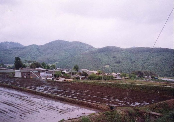 삼계면 화산리 마을전경