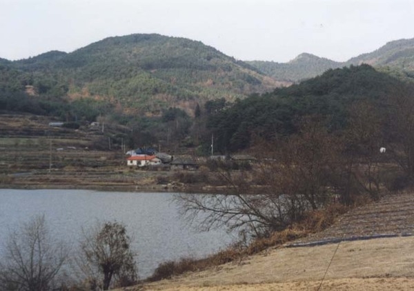 삼계면 죽림리 마을전경
