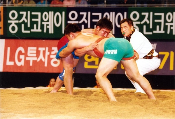 장성장사씨름대회-금강급