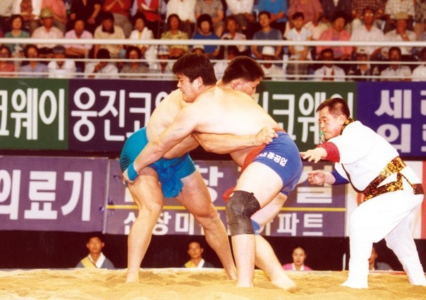 장성장사씨름대회