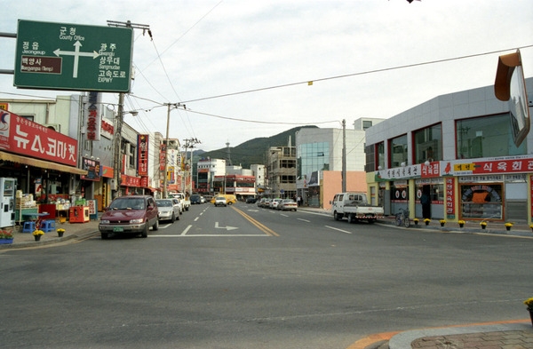 장성역앞소방도로