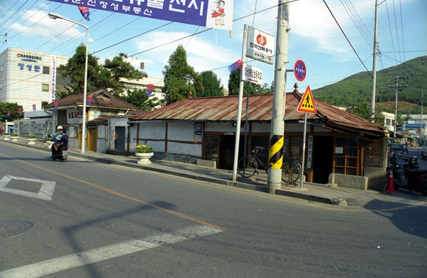 군청옆소방도로