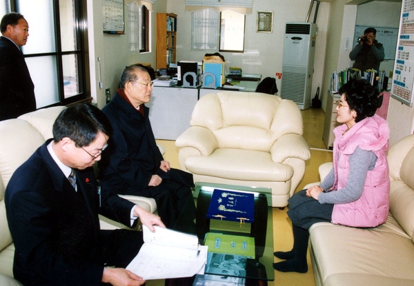 2004설명절영락양로원위문