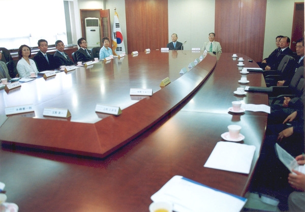 시이타현 한노시장 일행 우리군 방문