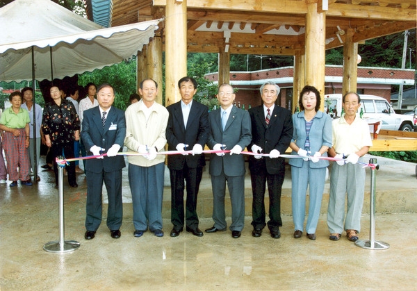 장성읍 안평리 용암마을 모정 준공식