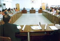 삼서면 군수와 이장과대화