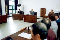 군수와 이장과 대화