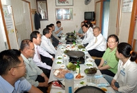 동화면 군수와 직원과의 대...