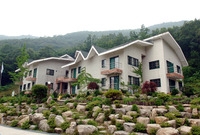 방장산 휴양림 전경