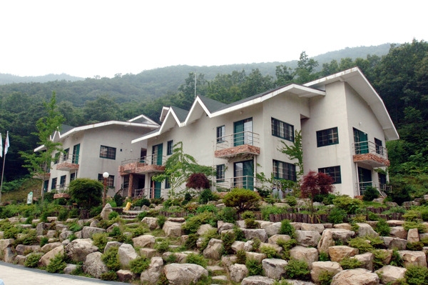 방장산 휴양림 전경