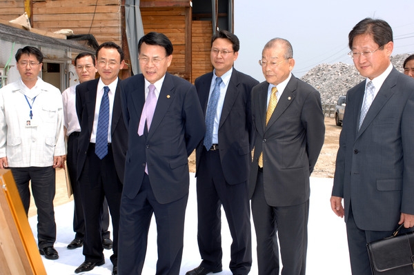 국도1호선 공사현장방문(추병직 건설교통부장관)
