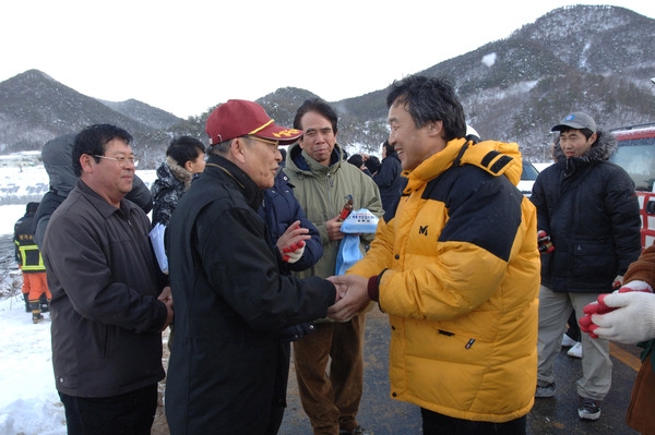 황룡면 폭설(눈) 피해현장 및 시설하우스 피해복구