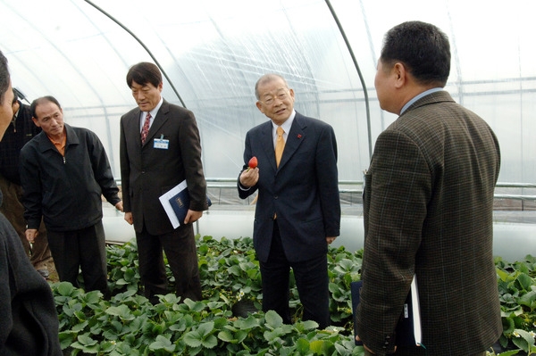 2006 읍면순회(군민과의 대화)진원면 현장방문