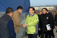 박준영도지사 폭설(눈)피해...
