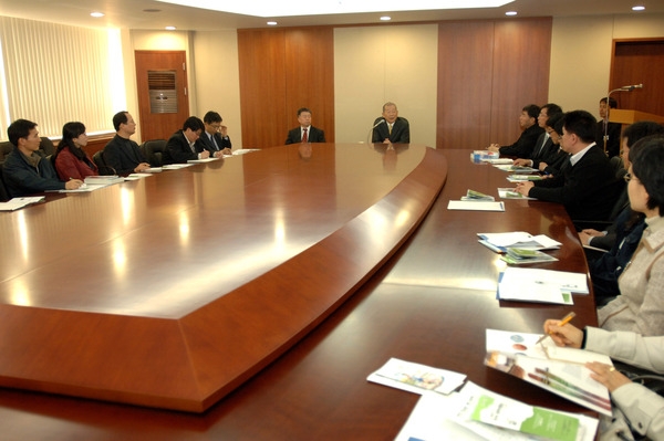 벤치마킹 장성군 방문(부산지방 병무청, 관세국경관리 연수원, 환경부, 총리실)