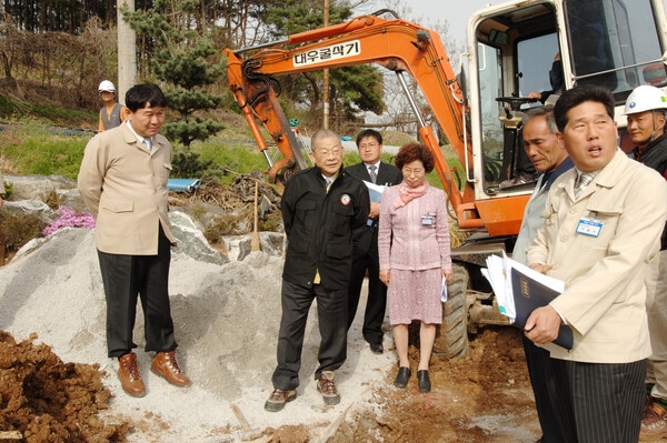 동화면 동호리 연동 남동지구마을 오수처리 시설공사