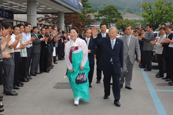 민선 1·2·3기(제32~34대) 장성군수 이임 및 퇴임식(환송)