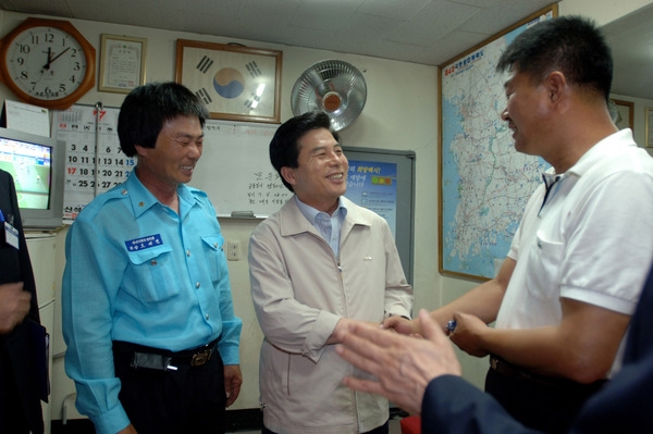 택시기사 격려