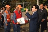 2006 추석절 환경미화원...