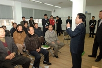 황룡면 이장과대화
