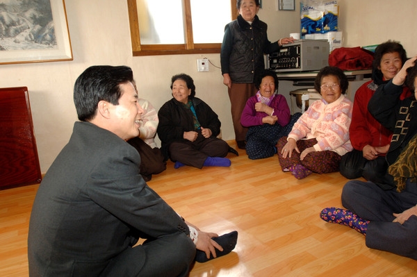 2007년도 국민과의 대화(북하면 경로당 방문)