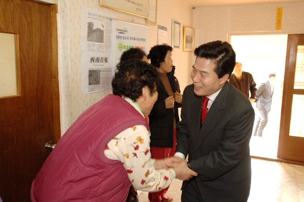 2007년도 군민과의 대화 (북이면 경로당)