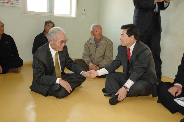 2007년도 군민과의 대화(북일면 경로당방문)