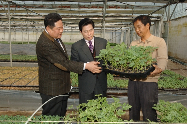 2007년도 군민과의 대화(장성육묘영농법인)