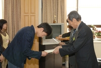 모암 장학회 장학금 전달