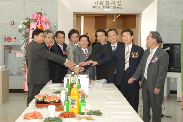 미협 장성지회 청묵 회원전