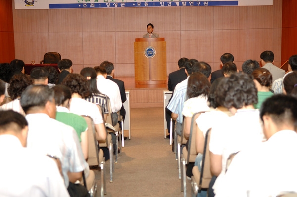 2007년 8월중 정례조회