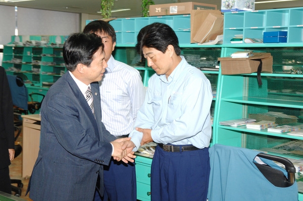2007 추석맞이 우편배달원 격려