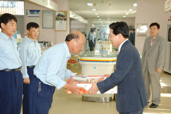 2007 추석맞이 우편배달원 격려