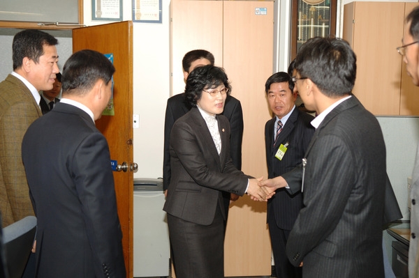 제36대 이청군수 취임 실과순시