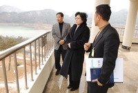 장성호 국민관광지 점검