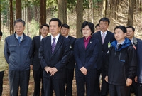 하영제 산림청장 우리군방문